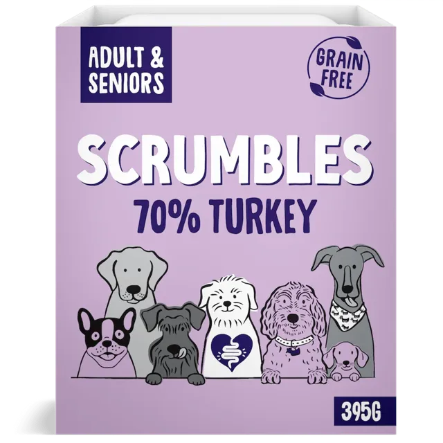 Scrumbles Grain Free Complete Wet Dog Food – Turkey