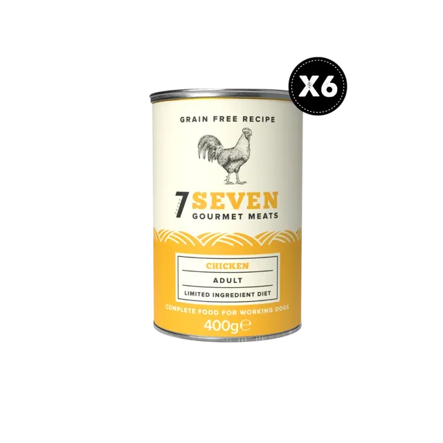 Seven Adult Tins – Chicken