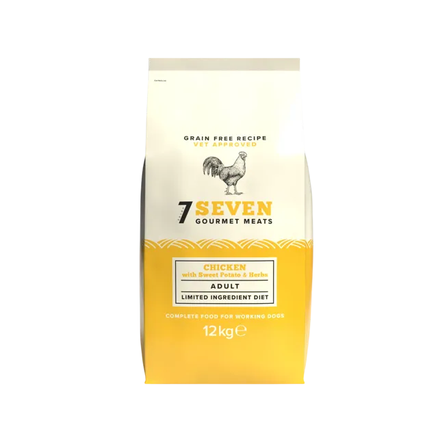 Seven Grain Free Adult – Chicken, Sweet Potato & Herbs