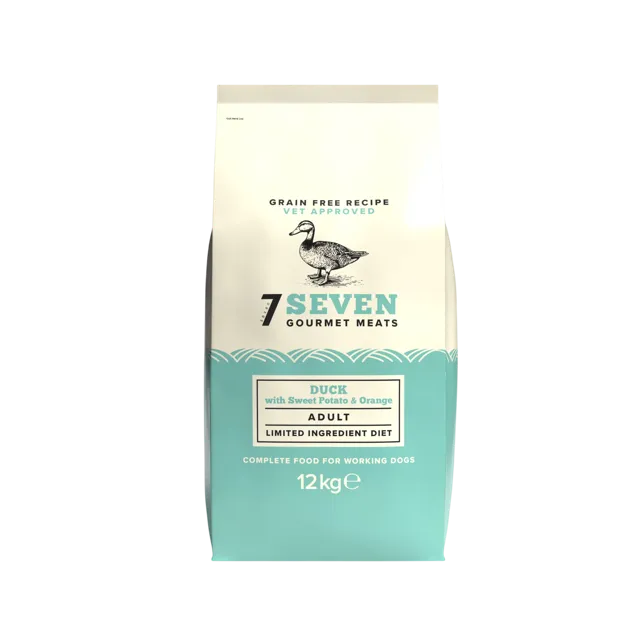 Seven Grain Free Adult – Duck, Sweet Potato & Orange