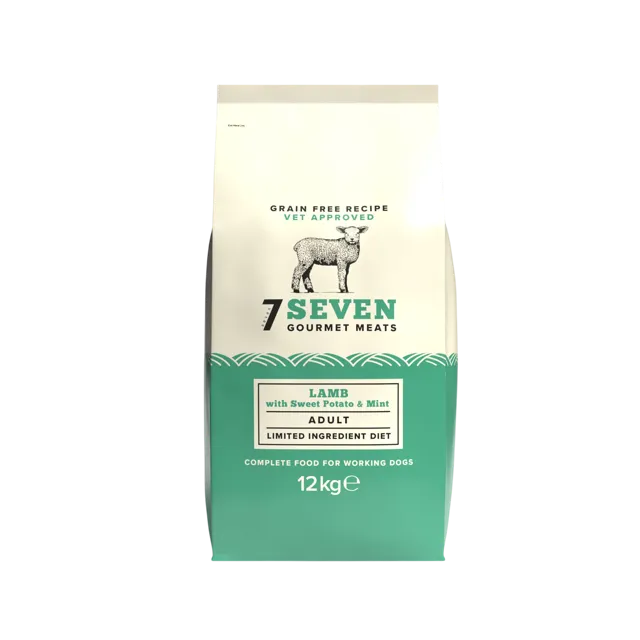 Seven Grain Free Adult – Lamb, Sweet Potato & Mint