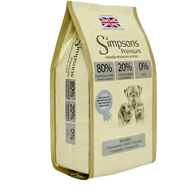 Simpsons Premium 80/20 – chicken, fish & turkey