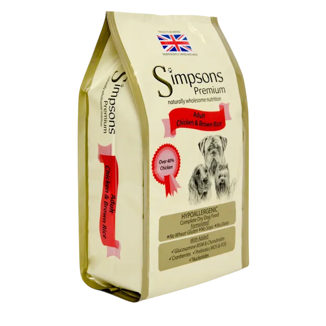 Simpsons Premium Adult – Chicken & Brown Rice