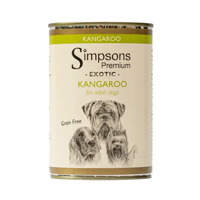 Simpsons Premium Adult Wet Food – Kangaroo