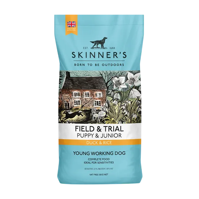 Skinner's Field & Trial Puppy & Junior – Duck & Rice