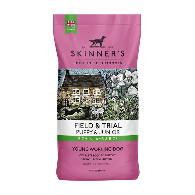 Skinner's Field & Trial Puppy & Junior – Rich In Lamb & Rice