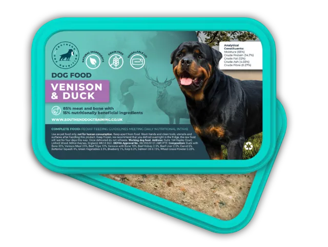 Southend Dog Adult Raw – Venison & Duck