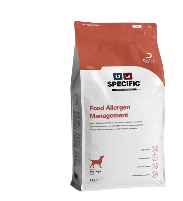 Specific CDD Food Allergen Management – —