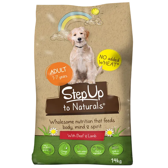 Step Up Dry Food Adult – Beef With Lamb