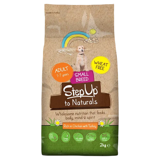Step Up Dry Food Small Breed Adult – —