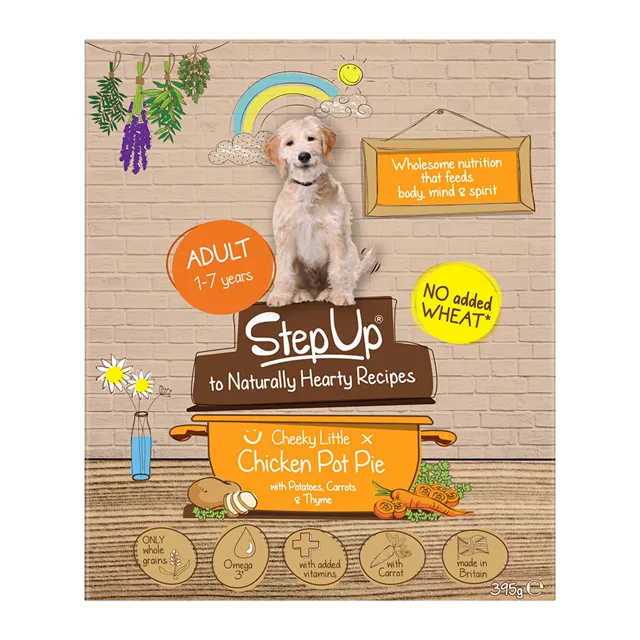 Step Up Wet Food Adult Trays – Cheeky Little Chicken Pot Pie