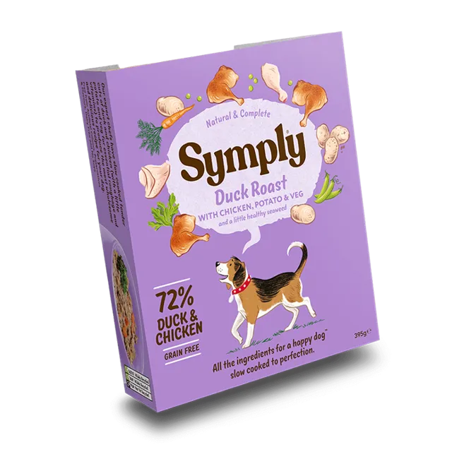 Symply Adult Grain Free Trays – Duck Roast
