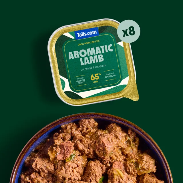 Tails.com Optimum Care – Aromatic Lamb with Parsnip & Courgette