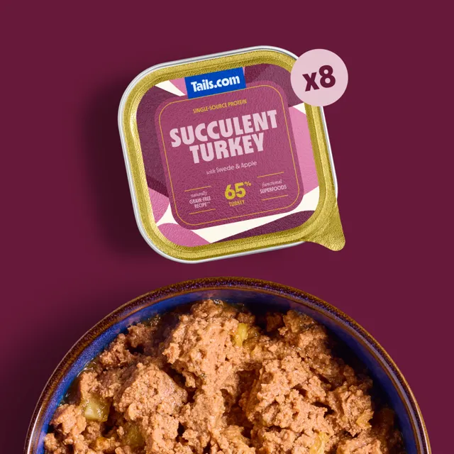 Tails.com Optimum Care – Succulent Turkey with Swede & Apple