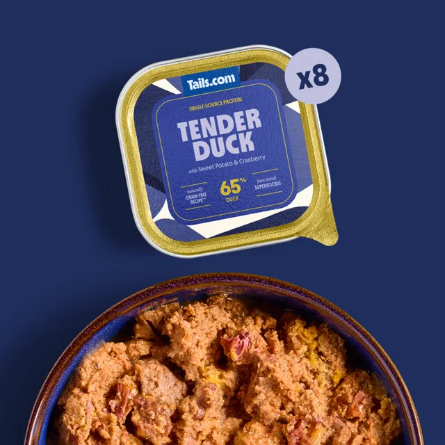 Tails.com Optimum Care – Tender Duck with Sweet Potato & Cranberry