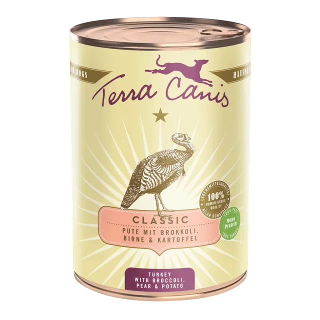 Terra Canis Classic – Turkey with broccoli, pear and potato