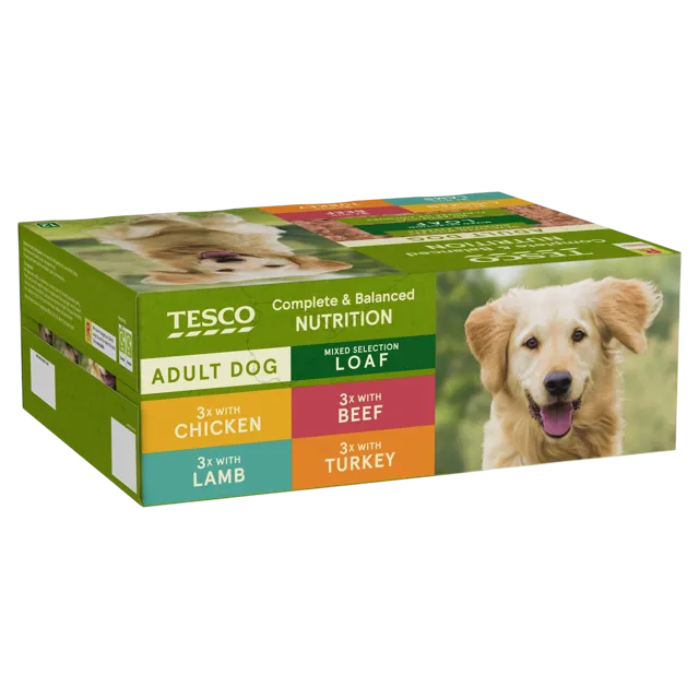 Tesco Adult Cans Mixed Selection – Loaf