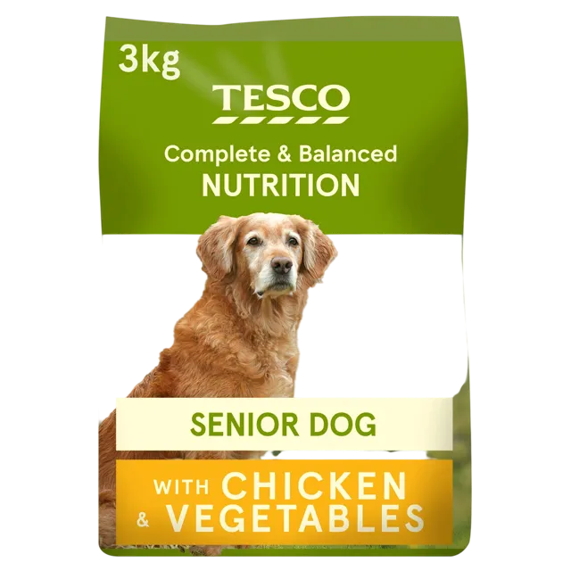 Tesco Complete & Balanced Nutrition Senior Dry – —