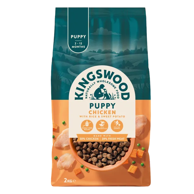 Tesco Kingswood Dry – Puppy Chicken with Rice & Sweet Potato