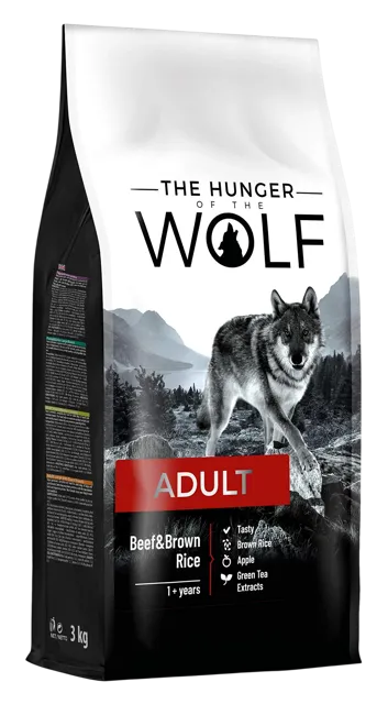 The Hunger Of The Wolf Adult – Beef and Brown Rice