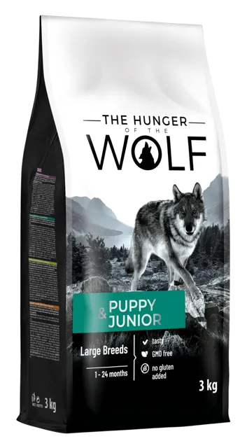 The Hunger Of The Wolf Puppy & Junior – Chicken (Large and Giant Breeds)