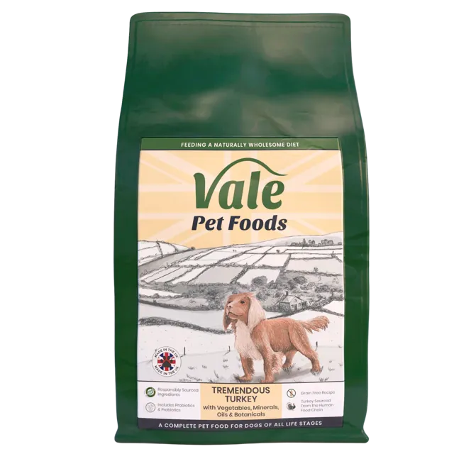 Vale Pet Foods Complete – Tremendous Turkey
