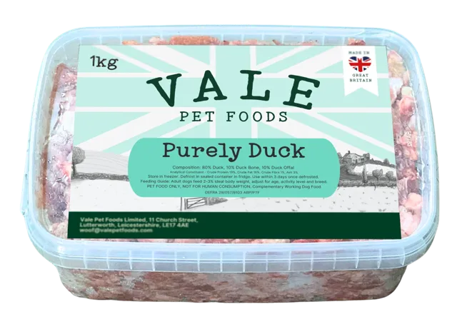 Vale RAW Purely Minces – Duck