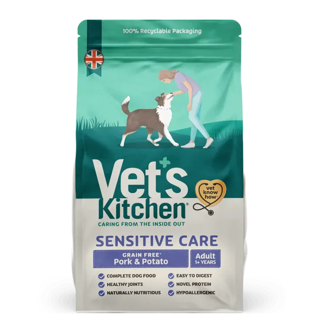 Vet's Kitchen Sensitive Care Adult – Pork & Potato