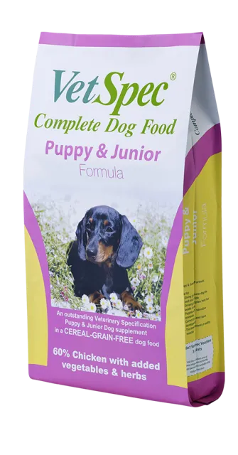 VetSpec Puppy & Junior Formula – Chicken Formula