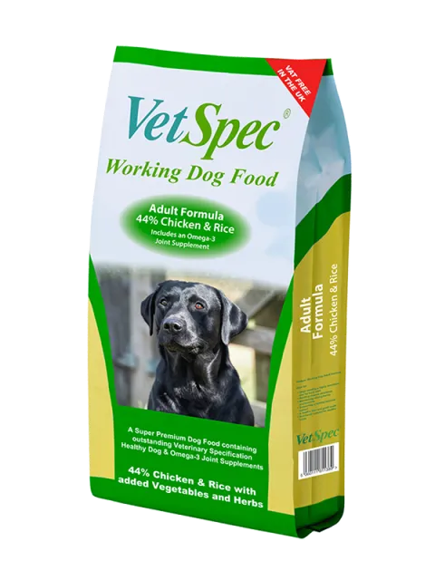 VetSpec Working Dog Food Adult – —