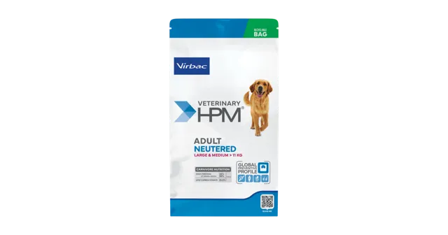 Virbac Veterinary HPM Adult Neutered Dog Large & Medium – —