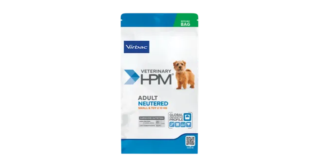 Virbac Veterinary HPM Adult Neutered Dog Small & Toy – —