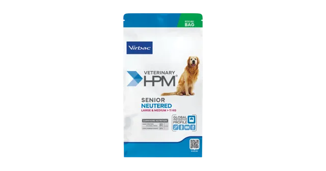 Virbac Veterinary HPM Senior Neutered Dog Large & Medium – —