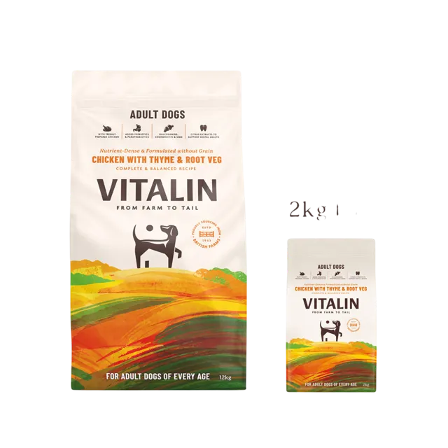 Vitalin Adult Grain Free – Chicken With Thyme
