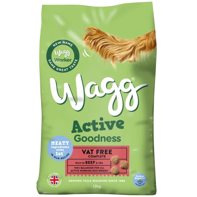 Wagg Active Goodness – Rich In Beef & Veg