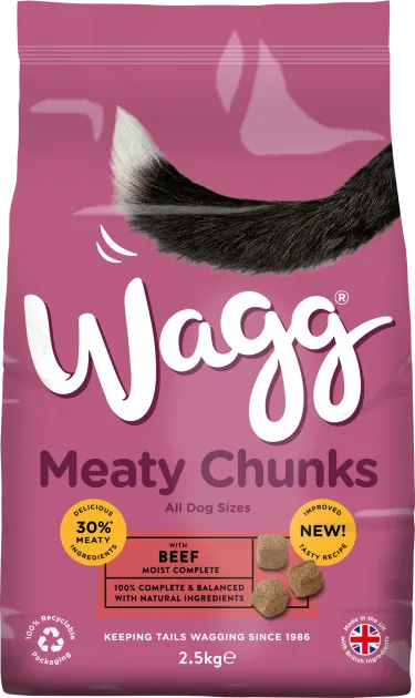 Wagg Meaty Chunks – With Beef