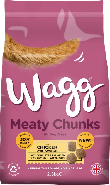 Wagg Meaty Chunks – With Chicken