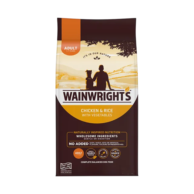 Wainwright's Adult Dry Food – Chicken & Rice
