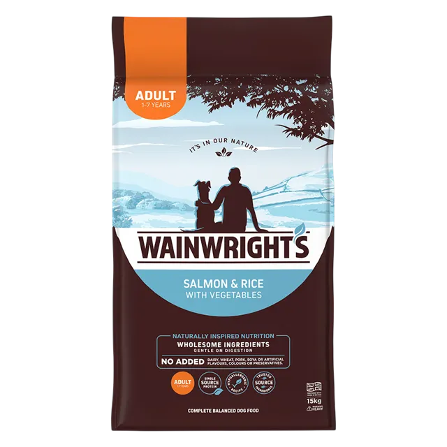 Wainwright's Adult Dry Food – Salmon & Rice