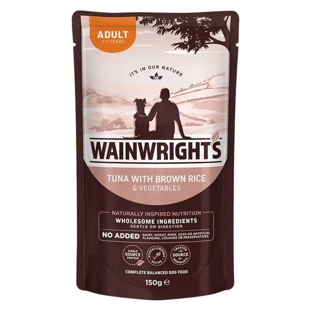 Wainwright's Adult Pouches – Tuna with Brown Rice