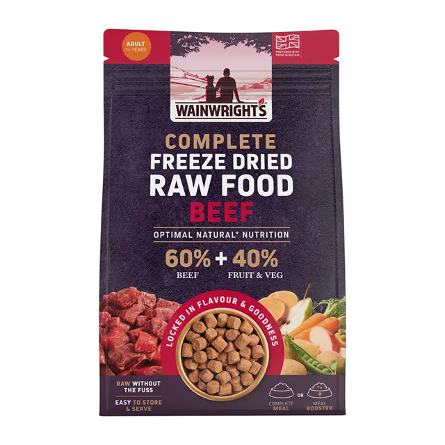 Wainwright's Complete Freeze Dried Raw – Beef