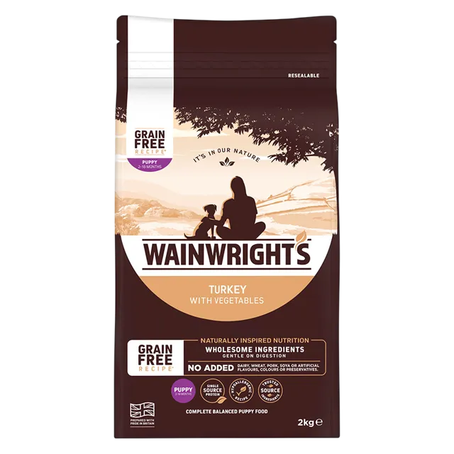 Wainwright's Grain Free Puppy Dry Food – —