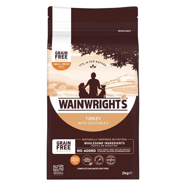Wainwright's Grain Free Small Breed Adult Dry Food – —