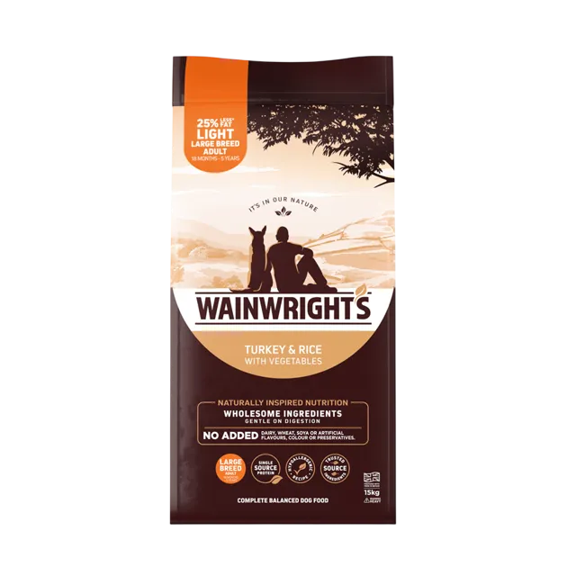 Wainwright's Light Large Breed Adult Dry Food – —