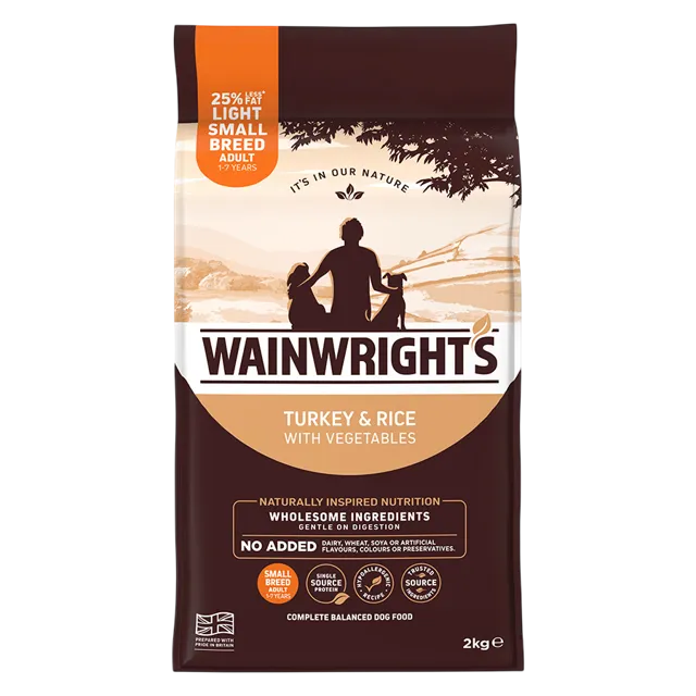 Wainwright's Light Small Breed Adult Dry Food – —