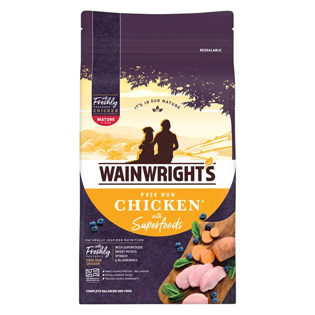 Wainwright's Mature Dry Food With Superfoods – —