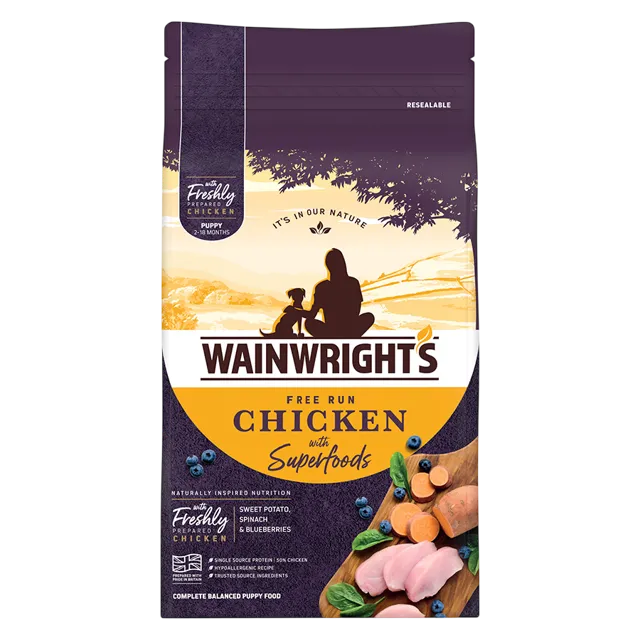 Wainwright's Puppy Dry Food With Superfoods – —