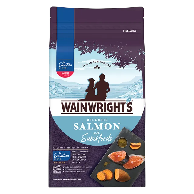 Wainwright's Sensitive Mature Dry Food – —