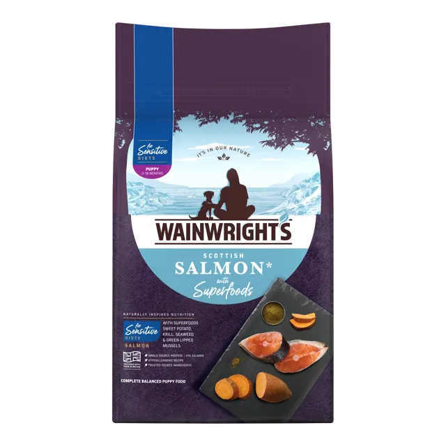 Wainwright's Sensitive Puppy Dry Food – —