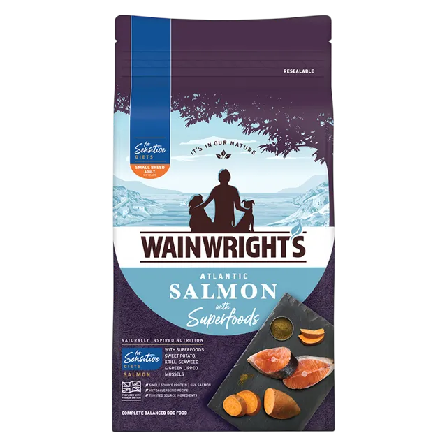 Wainwright's Sensitive Small Breed Adult Dry Food – —